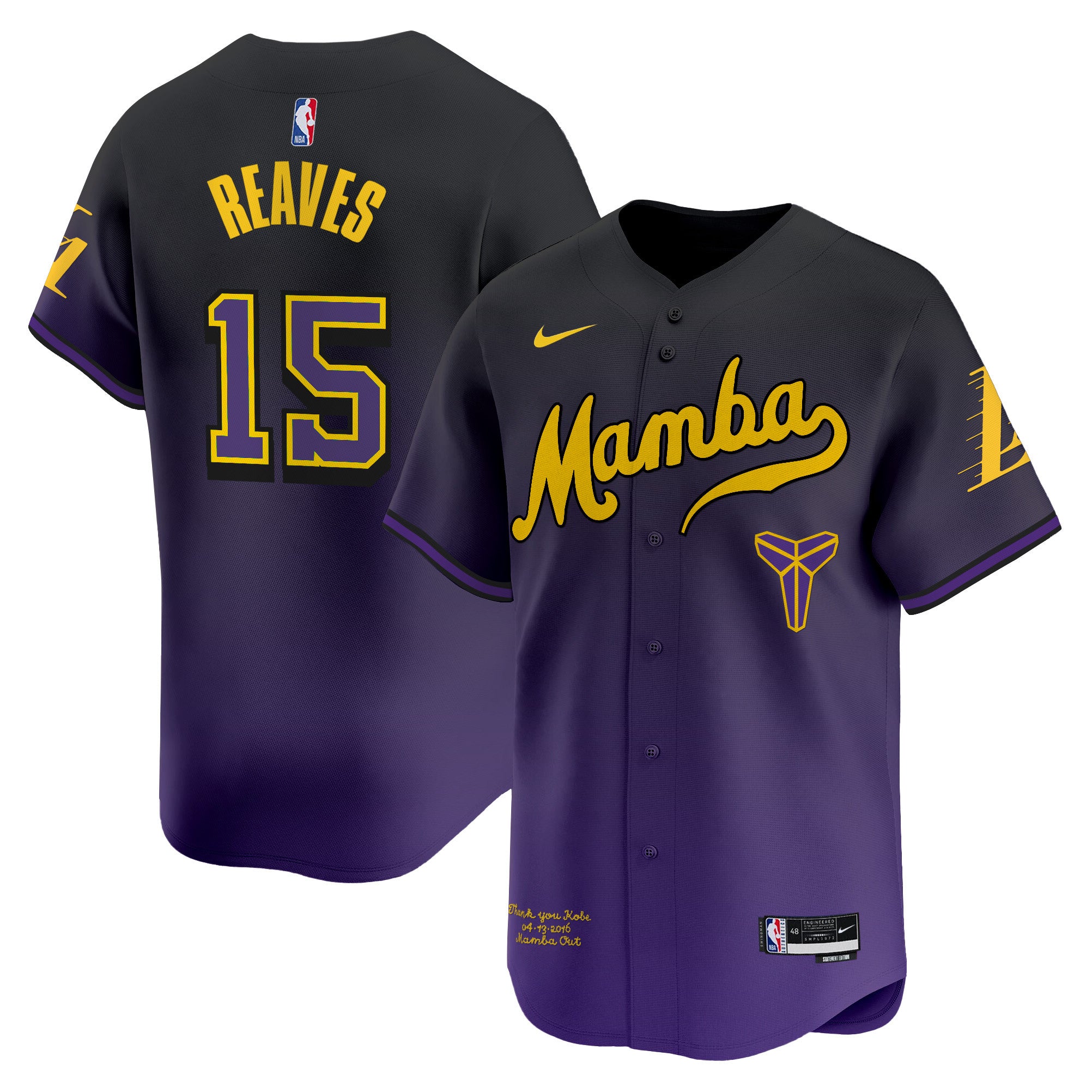Men's Dodgers Fernando & 2024 World Series Champions Patch Vapor Premier Limited Jersey V2 - All Stitched - Black Gold, Team