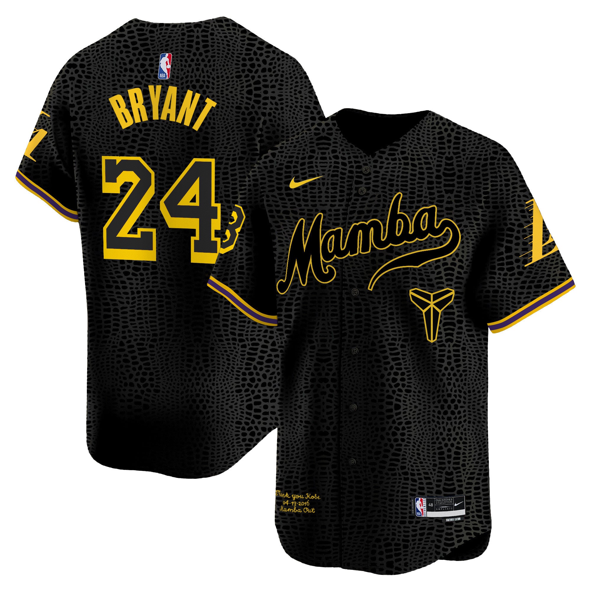 Men's Dodgers Fernando & 2024 World Series Champions Patch Vapor Premier Limited Jersey V2 - All Stitched - White Gold, Kobe Bryant