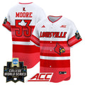 Men's Louisville Cardinals 2025 World Series Vapor Premier Limited Jersey - All Stitched