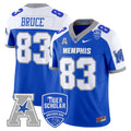 Men's Memphis Tigers 2024 Vapor Limited Jersey - All Stitched - Royal Alternate, Isaac Bruce