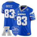 Men's Memphis Tigers 2024 Vapor Limited Jersey - All Stitched - Royal, Isaac Bruce