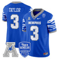 Men's Memphis Tigers 2024 Vapor Limited Jersey - All Stitched - Royal, Roc Taylor