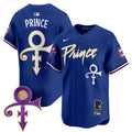 Men's Minnesota Twins Prince Patch Vapor Premier Limited Jersey V2 - All Stitched - Royal, Prince