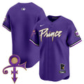Men's Minnesota Twins Prince Patch Vapor Premier Limited Jersey V2 - All Stitched - Purple, Team