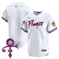 Men's Minnesota Vikings Prince Patch Vapor Premier Limited Jersey - All Stitched - White, Team