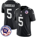 Men's New York Giants Est 1925 Patch Vapor Limited Jersey - All Stitched - Black, Kayvon Thibodeaux