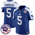 Men's New York Giants Est 1925 Patch Vapor Limited Jersey - All Stitched - Alternate, Kayvon Thibodeaux