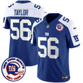 Men's New York Giants Est 1925 Patch Vapor Limited Jersey - All Stitched - Alternate, Lawrence Taylor