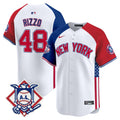 Men's New York Yankees 2024 Fourth of July Vapor Premier Limited Jersey V8 - All Stitched - Alternate, Anthony Rizzo