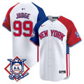 Men's New York Yankees 2024 Fourth of July Vapor Premier Limited Jersey V8 - All Stitched - Alternate, Aaron Judge