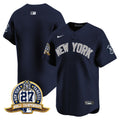Men's New York Yankees 27 Time Champions Patch Vapor Premier Limited Jersey - All Stitched - Alternate, Team
