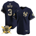 Men's New York Yankees Armed Forces Day Vapor Premier Limited Jersey - All Stitched - Navy, Babe Ruth
