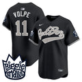 Men's New York Yankees Biggie Smalls Vapor Premier Limited Jersey - All Stitched - Black, Anthony Volpe