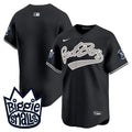 Men's New York Yankees Biggie Smalls Vapor Premier Limited Jersey - All Stitched - Black, Team