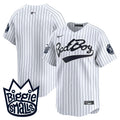 Men's New York Yankees Biggie Smalls Vapor Premier Limited Jersey - All Stitched - White, Team