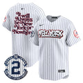 Men's New York Yankees Graffiti Vapor Premier Limited Jersey V2 - All Stitched - Pinstripe, NYON
