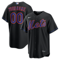 New York Mets Nike Alternate Custom Jersey - Black