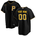 Pittsburgh Pirates Nike Alternate Custom Jersey - Black