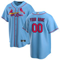 St. Louis Cardinals Nike Alternate Custom Jersey - Light Blue