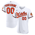 Baltimore Orioles Nike Home Custom Jersey - White