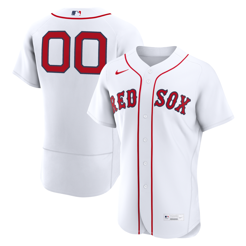 Boston Red Sox Nike Home Custom Jersey - White