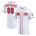 Cincinnati Reds Nike Home Custom Jersey - White
