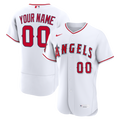 Los Angeles Angels Nike Home Custom Jersey - White