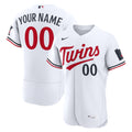 Minnesota Twins Nike Home Custom Jersey - White