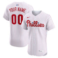 Philadelphia Phillies Nike Home Elite Custom Jersey - White