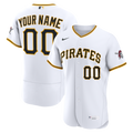 Pittsburgh Pirates Nike Home Custom Jersey - White