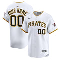 Pittsburgh Pirates Nike Home Limited Custom Jersey - White