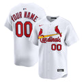 St. Louis Cardinals Nike Home Limited Custom Jersey - White