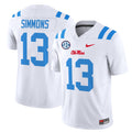 Men's Ole Miss Rebels 2025 Vapor Limited Jersey - All Stitched