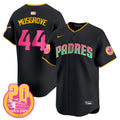 Men's Padres 2024 San Diego City Style Vapor Premier Limited Jersey - All Stitched - Black, Joe Musgrove