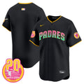Men's Padres 2024 San Diego City Style Vapor Premier Limited Jersey - All Stitched - Black, Team