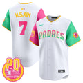 Men's Padres 2024 San Diego City Style Vapor Premier Limited Jersey - All Stitched - Color Sleeves, Ha-Seong Kim