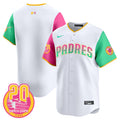 Men's Padres 2024 San Diego City Style Vapor Premier Limited Jersey - All Stitched - Color Sleeves, Team