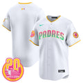 Men's Padres 2024 San Diego City Style Vapor Premier Limited Jersey - All Stitched - White, Team