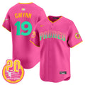 Men's Padres 2024 San Diego City Style Vapor Premier Limited Jersey - All Stitched - Pink, Tony Gwynn