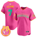 Men's Padres 2024 San Diego City Style Vapor Premier Limited Jersey - All Stitched - Pink, Ha-Seong Kim