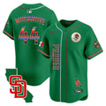 Men's Padres Mexico California Patch Vapor Premier Limited Jersey V2 - All Stitched - Green, Joe Musgrove