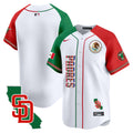 Men's Padres Mexico California Patch Vapor Premier Limited Jersey V2 - All Stitched - Alternate, Team