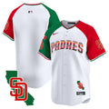 Men's Padres Mexico California Patch Vapor Premier Limited Jersey V3 - All Stitched - Alternate, Team