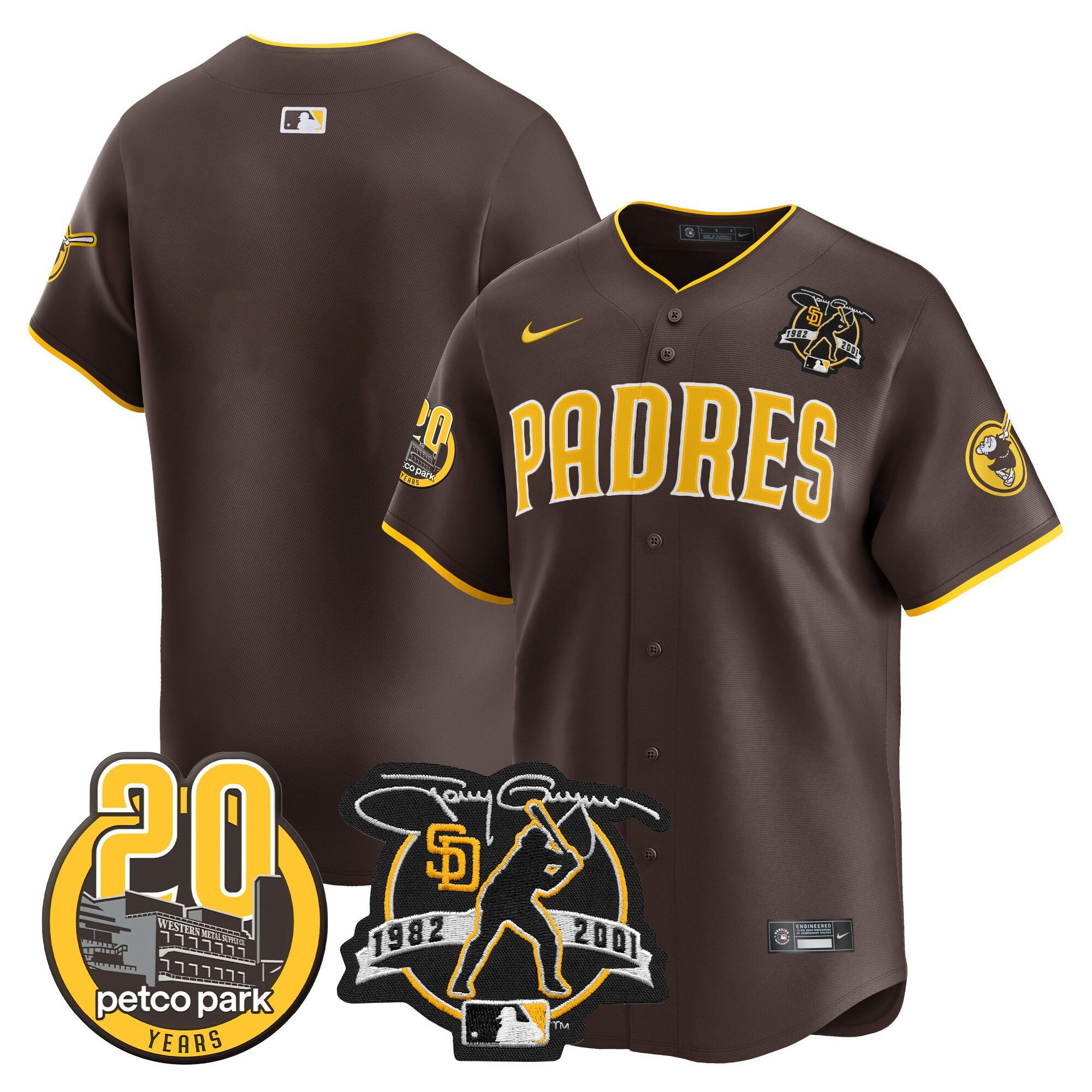 Men's Oakland Athletics Rickey Henderson Patch Vapor Premier Limited Jersey - All Stitched - Gold, Shea Langeliers