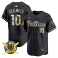 Men's Phillies Armed Forces Day Vapor Premier Limited Jersey - All Stitched - Black, J.T.Realmuto