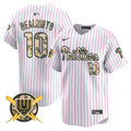 Men's Phillies Armed Forces Day Vapor Premier Limited Jersey - All Stitched - Pinstripe, J.T.Realmuto
