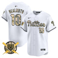 Men's Phillies Armed Forces Day Vapor Premier Limited Jersey - All Stitched - White, J.T.Realmuto