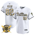 Men's Phillies Armed Forces Day Vapor Premier Limited Jersey - All Stitched - White, Jason Kelce