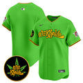 Men's Pittsburgh Pirates Wiz Khalifa Vapor Premier Limited Jersey - All Stitched - Green, Team