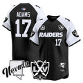 Men's Raiders 2024 Vapor Premier Limited Jersey - 65th Anniversary - All Stitched - Black Alternate, Davante Adams